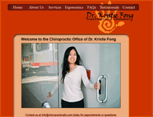 Tablet Screenshot of chiropractically.com